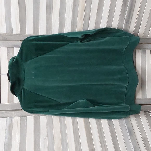 Women's Quarter Zip Velour Tunic Sweatshirt | Wild Fable | Large - Picture 8 of 12